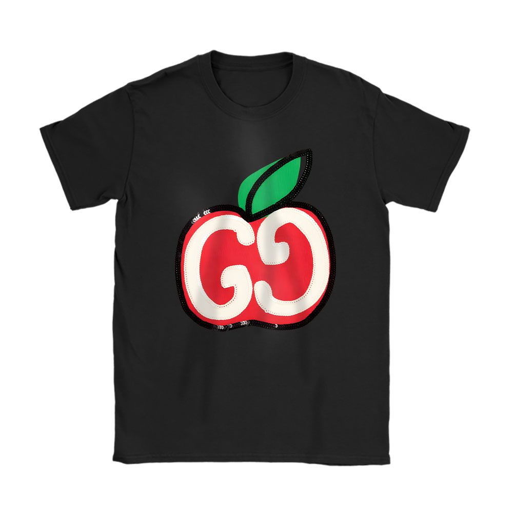 Apple Cotton Jersey Gucci Unisex T-Shirt Cotton Tee BN15056