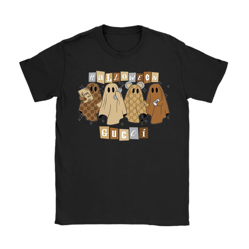 Spooky Ghost Gucci Unisex T-Shirt Cotton Tee BN14676