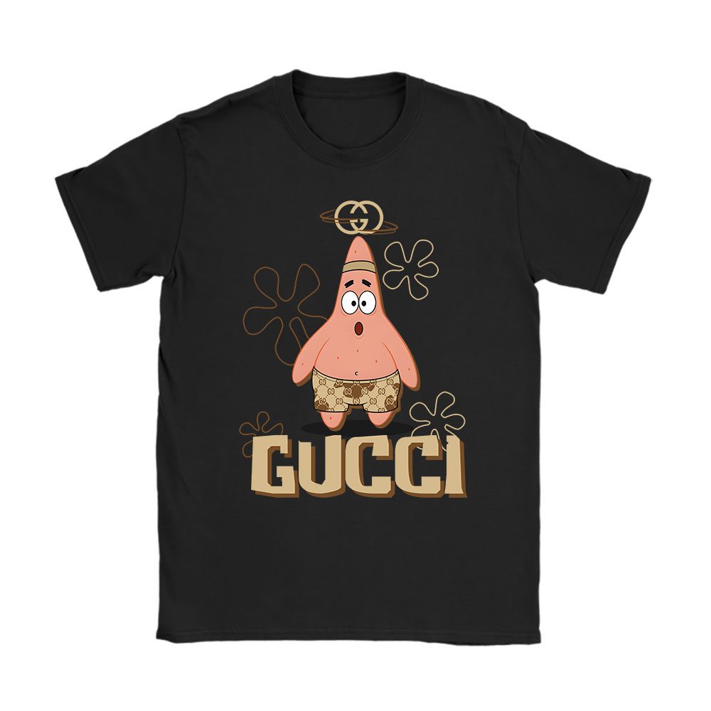 Patrick Star Gucci Unisex T-Shirt Cotton Tee BN14630