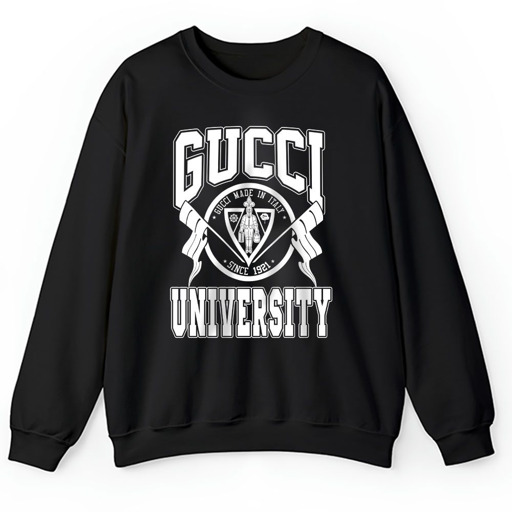 Cotton Jersey University Gucci Unisex Sweatshirt BTN15106