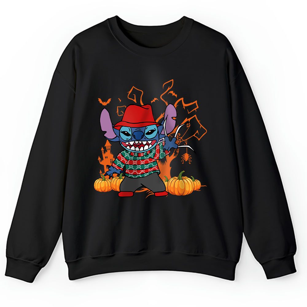 Disney Stitch Hapyy Halloween Gucci Unisex Sweatshirt BTN15111