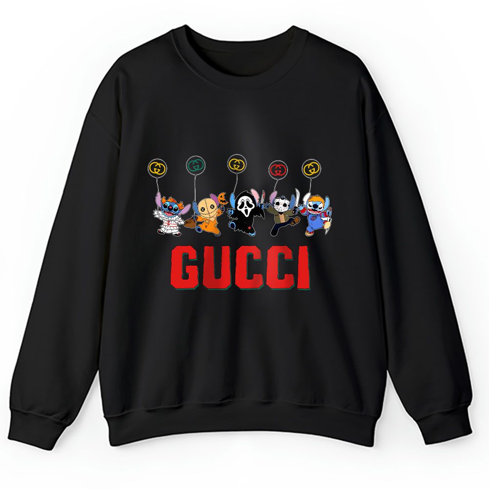 Disney Stitch Hapyy Halloween Gucci Unisex Sweatshirt BTN15110