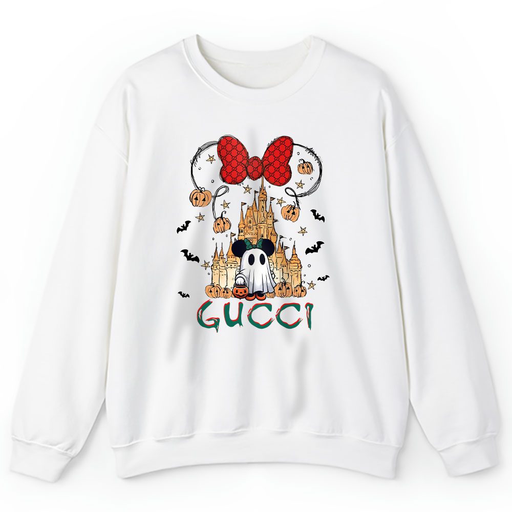 Mickey Minnie Ghost Gucci Unisex Sweatshirt BTN15114