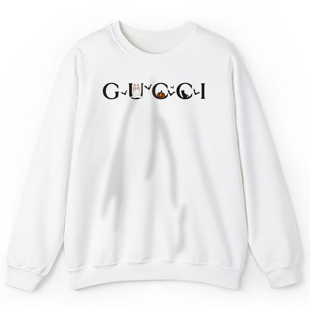 Bluey Bingo Halloween Gucci Unisex Sweatshirt BTN15104