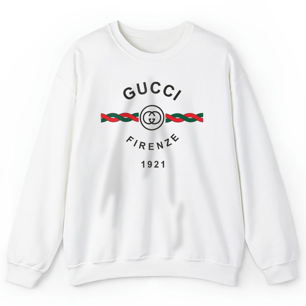 Printed Cottonjersey Gucci Unisex Sweatshirt BTN15093