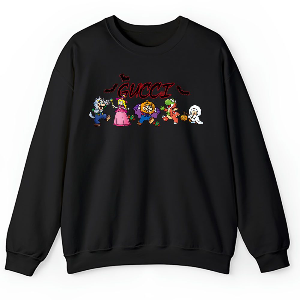 Super Mario Halloween Gucci Unisex Sweatshirt BTN14677