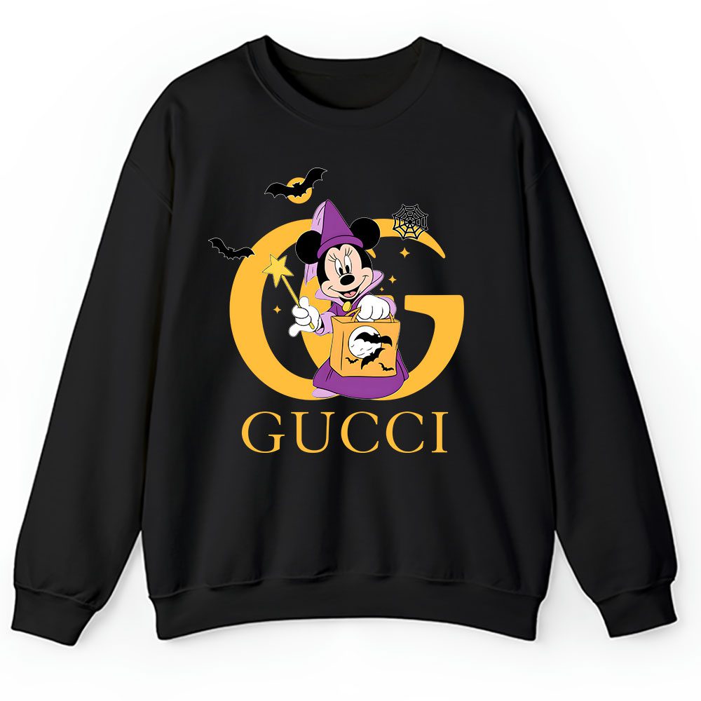 Disney Minnie Happy Halloween Gucci Unisex Sweatshirt BTN14656