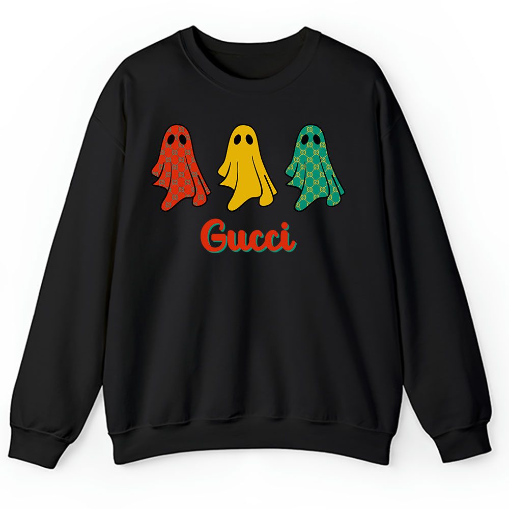 Cute Ghost Boujee Boojee Spooky Halloween Gucci Unisex Sweatshirt BTN14652