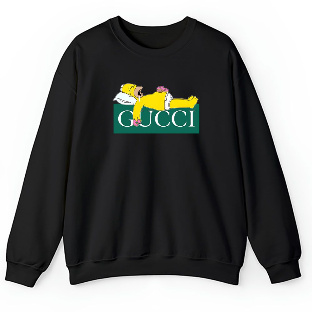 Homer Simpson Gucci Unisex Sweatshirt BTN14317
