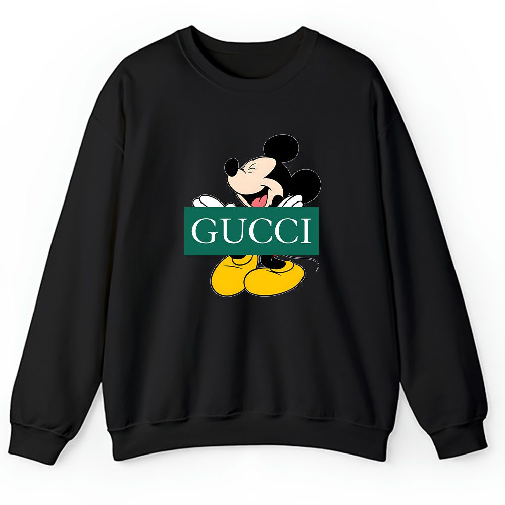 Disney Mickey Gucci Unisex Sweatshirt BTN14296