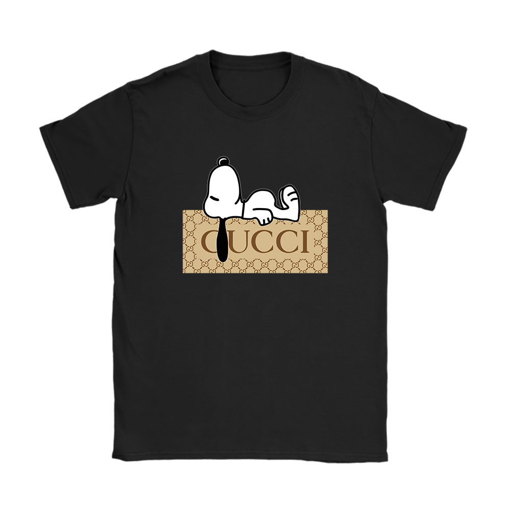 Snoopy Gucci Unisex T-Shirt Cotton Tee BN14392