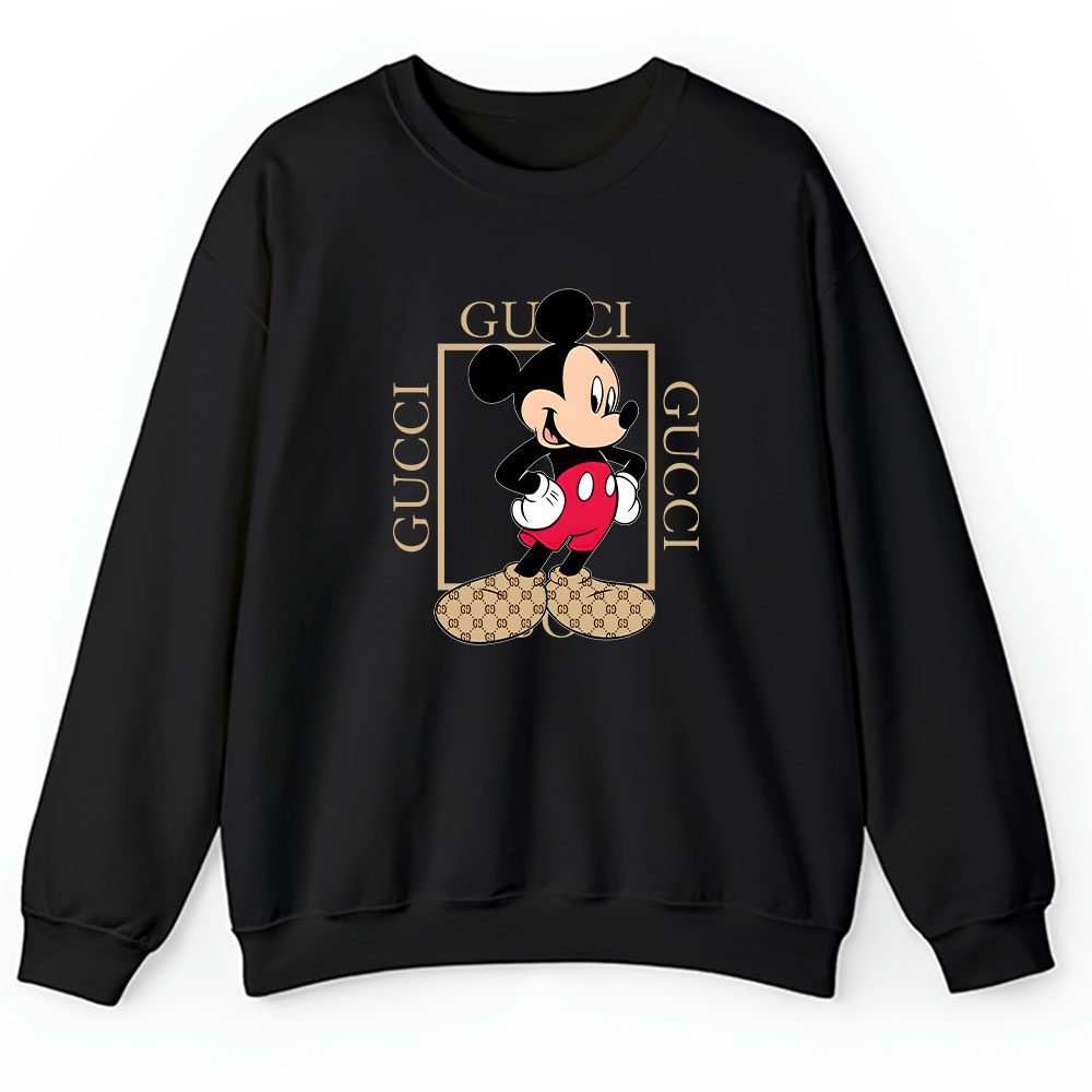 Disney Mickey Gucci Unisex Sweatshirt BTN14297