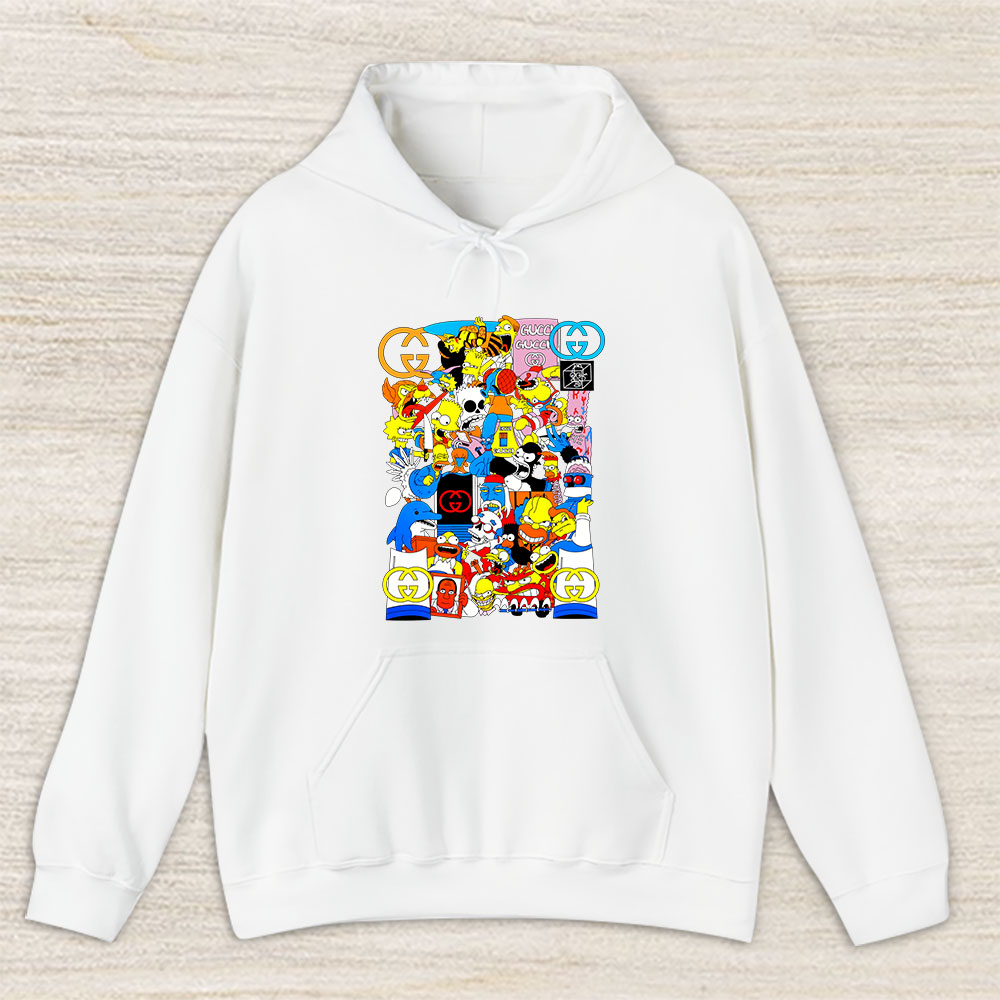The Simpsons Treehouse Of Horror Gucci Unisex Hoodie TAH14090