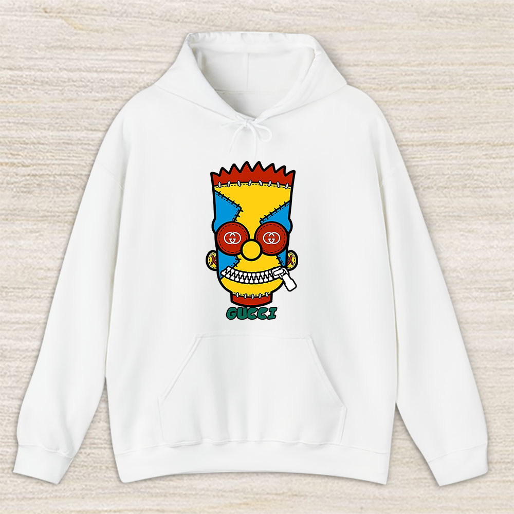 The Simpsons Bart Simpson Gucci Unisex Hoodie TAH14067