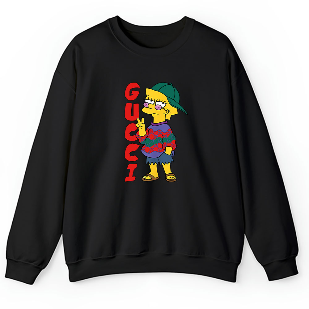 The Simpsons Lisa Simpson Gucci Unisex Sweatshirt BTN14076