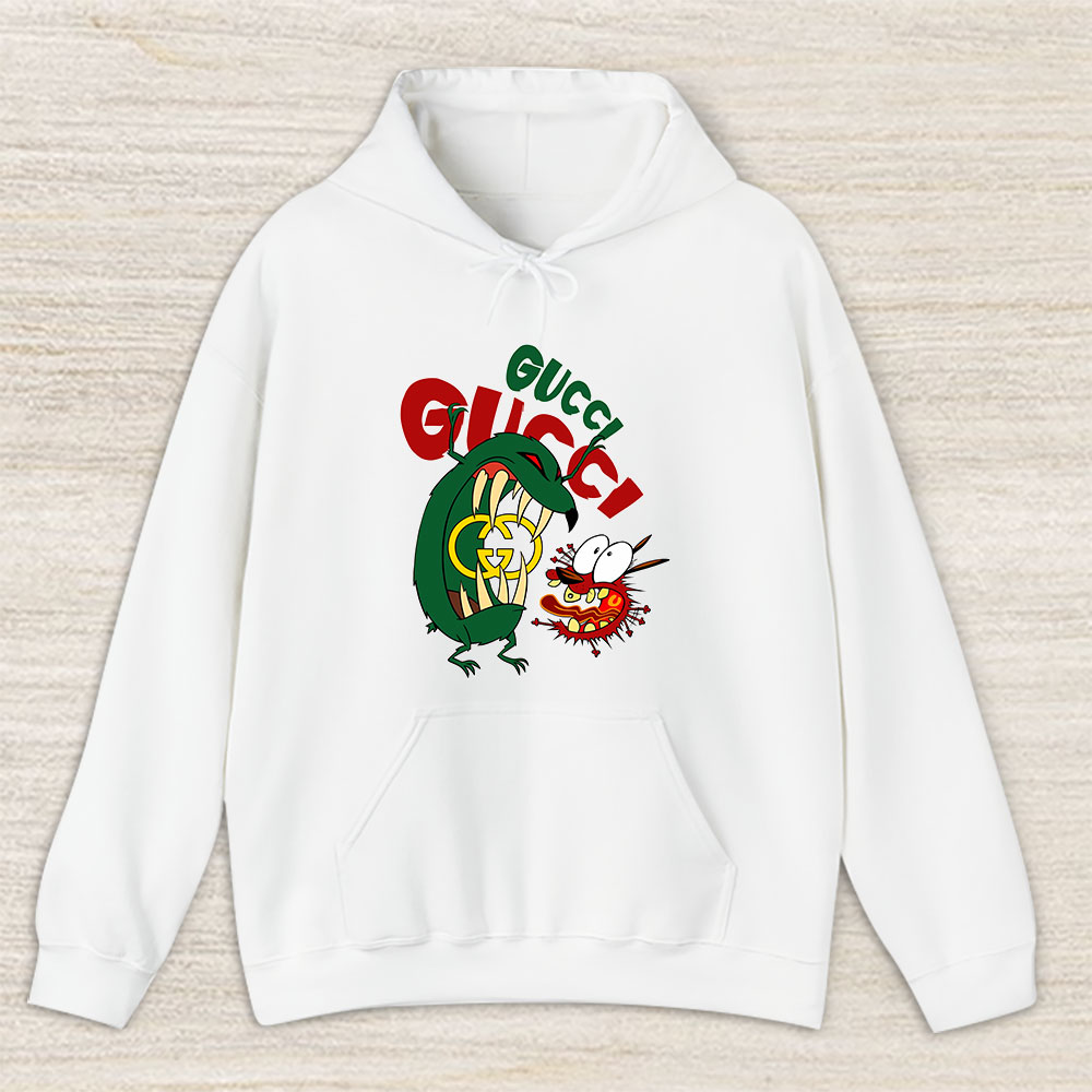 Courage The Cowardly Dog Gucci Brand Unisex Hoodie TAH6547