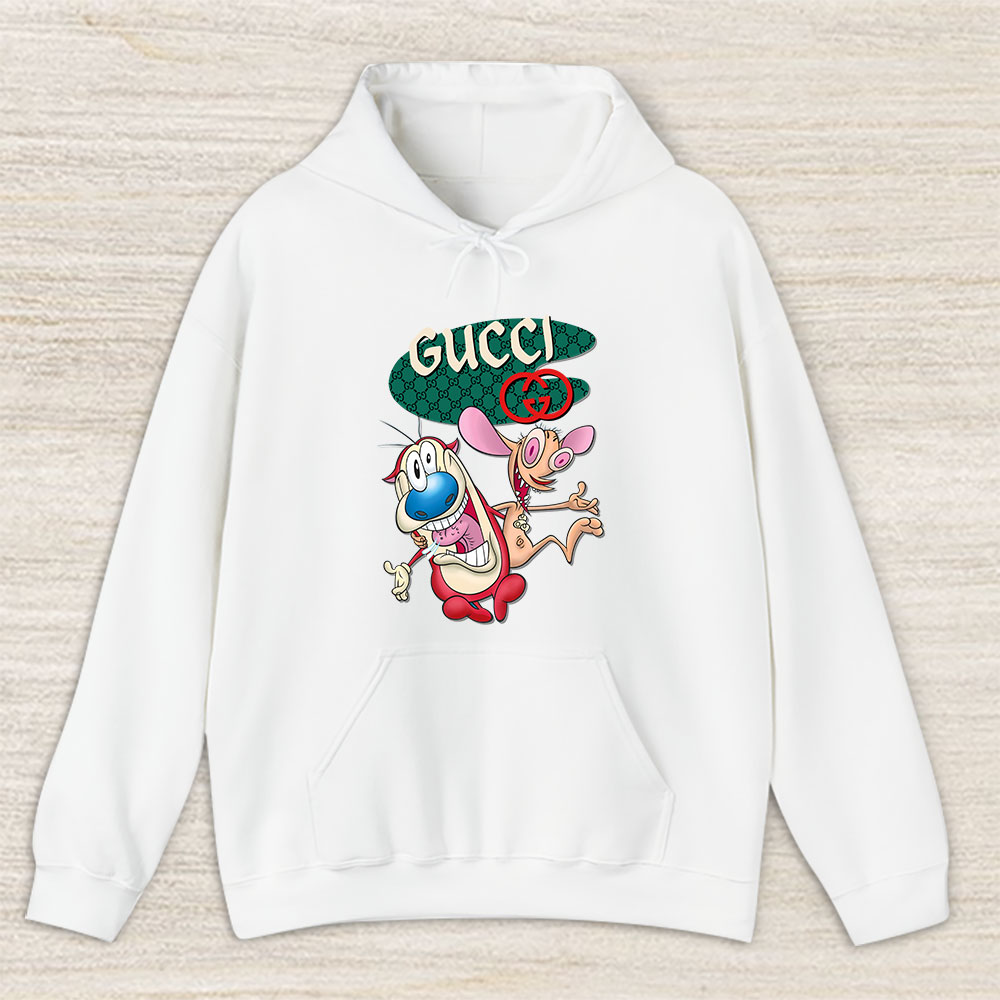 The Ren Stimpy Show Gucci Brand Unisex Hoodie TAH6601