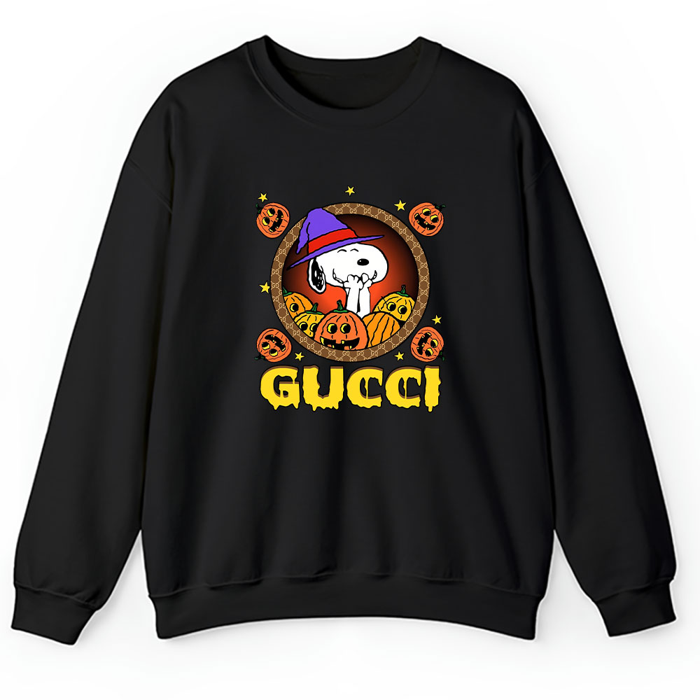 Peanuts Halloween Gucci Unisex Sweatshirt BTN11565