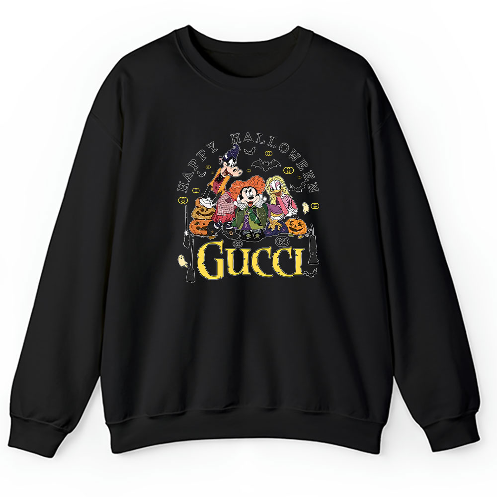 Mickey Happy Halloween Gucci Unisex Sweatshirt BTN9292