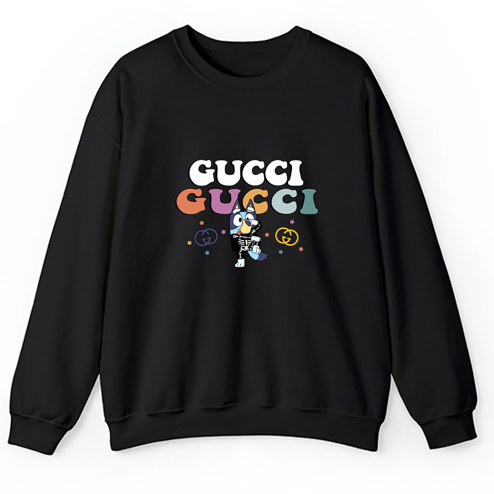 Bluey Happy Halloween Gucci Unisex Sweatshirt BTN9264