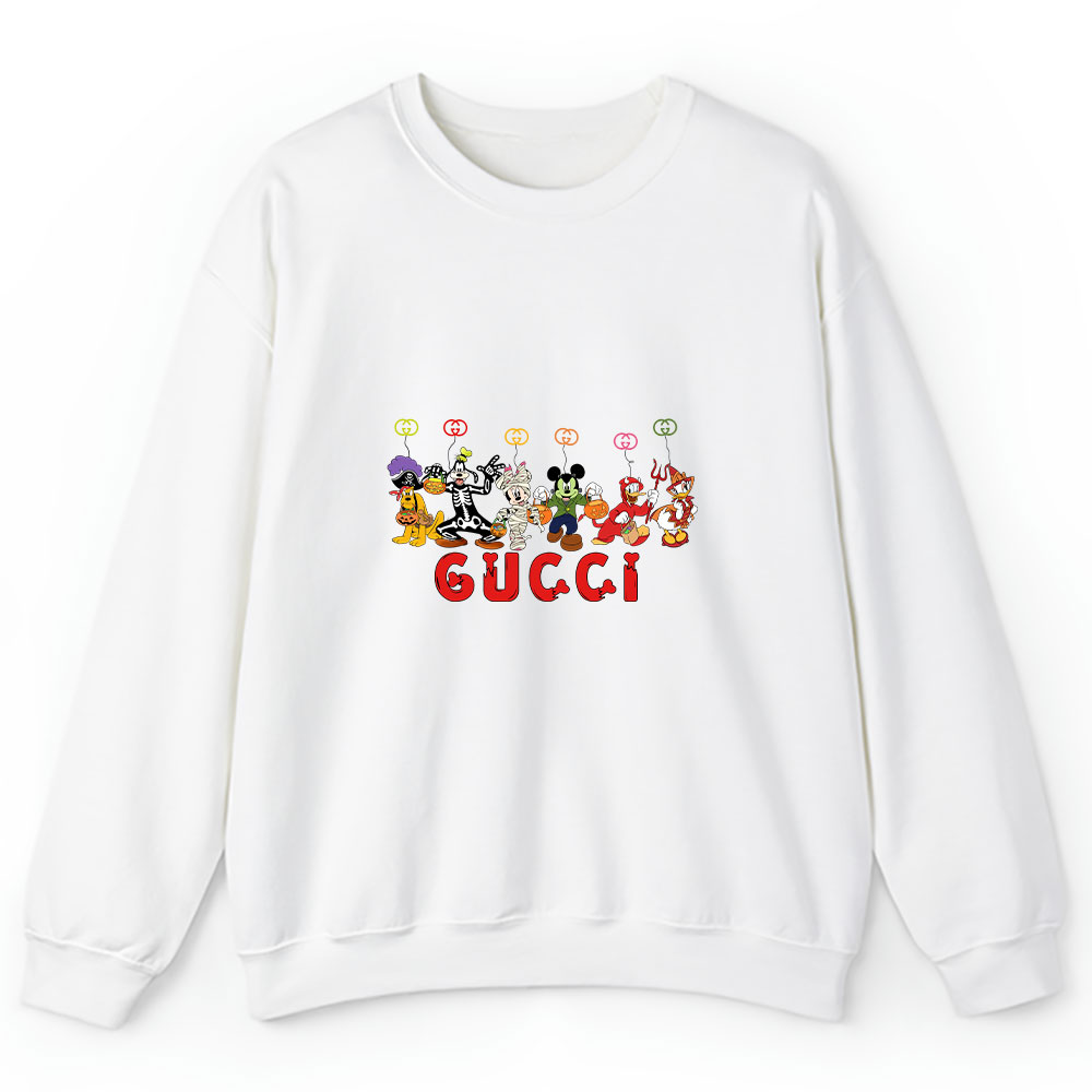 Mickey Happy Halloween Gucci Unisex Sweatshirt BTN9291