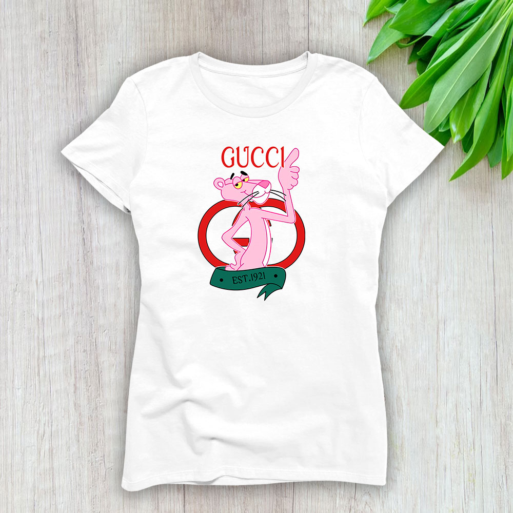 Pink Panther Gucci Lady T-Shirt Women BTN8332