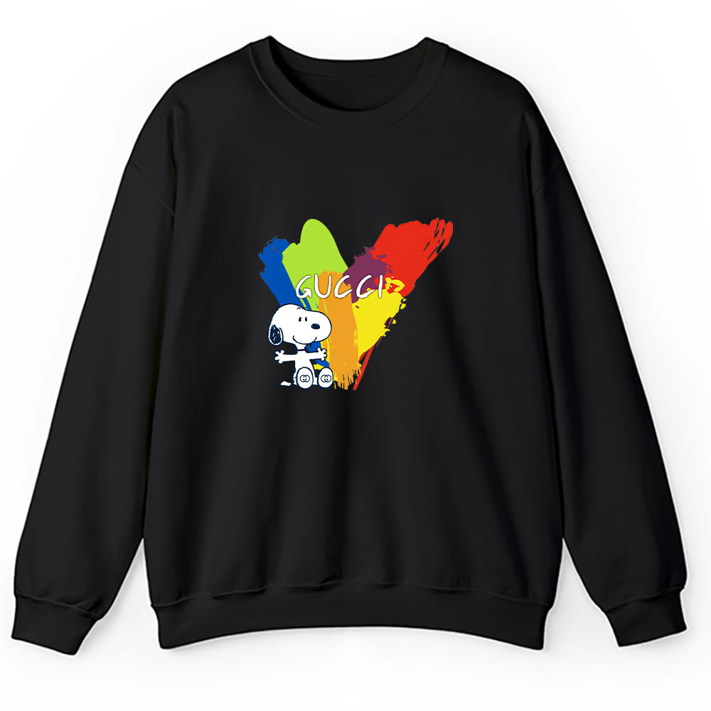 Snoopy Gucci Unisex Sweatshirt BTN7216
