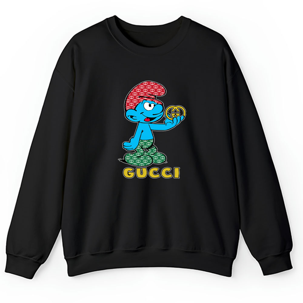 The Smurfs Gucci Unisex Sweatshirt BTN7468