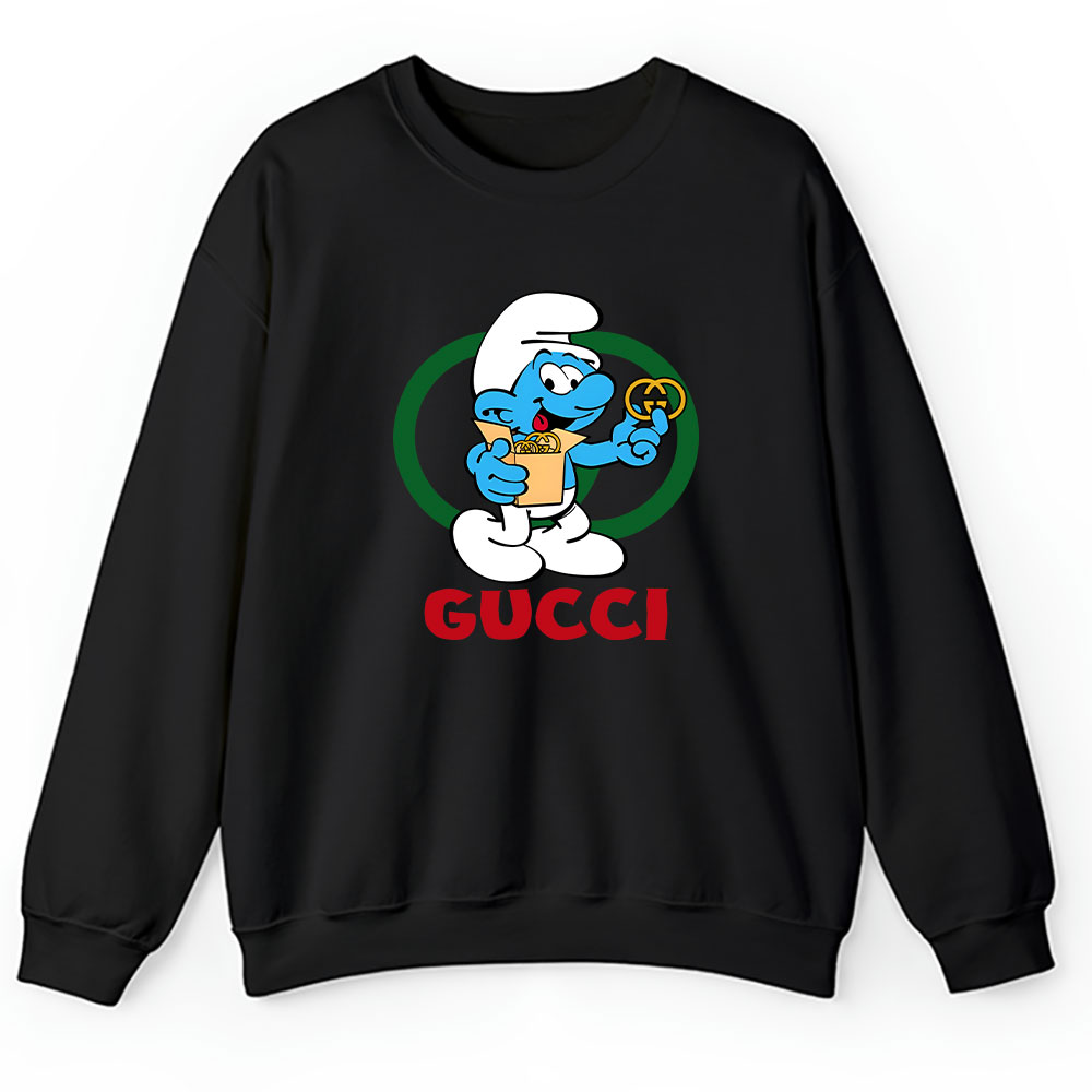 The Smurfs Gucci Unisex Sweatshirt BTN7464