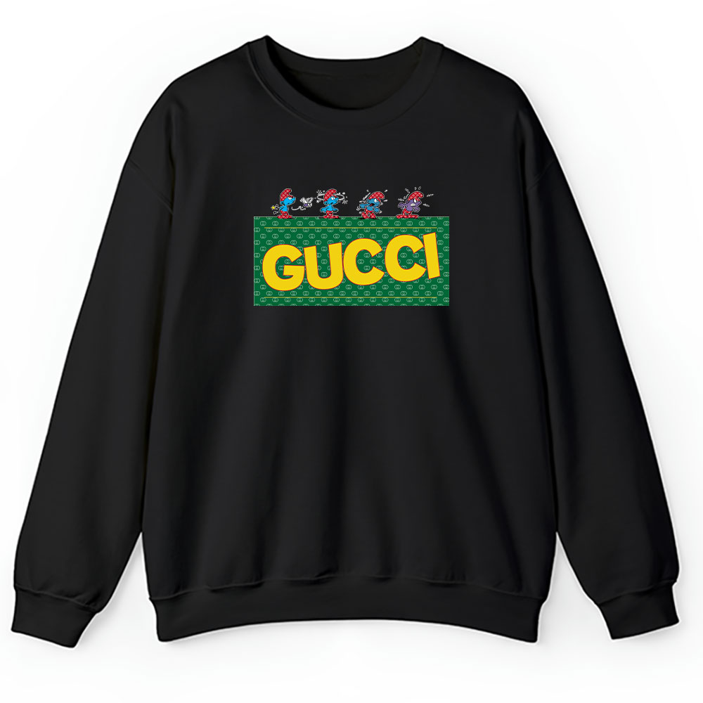 The Smurfs Gucci Unisex Sweatshirt BTN7466