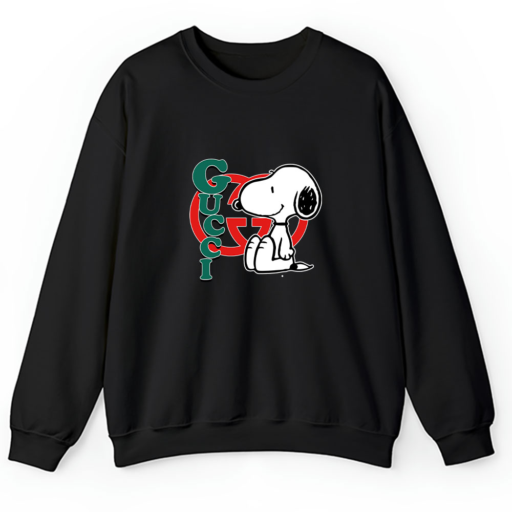 Snoopy Gucci Unisex Sweatshirt BTN7219