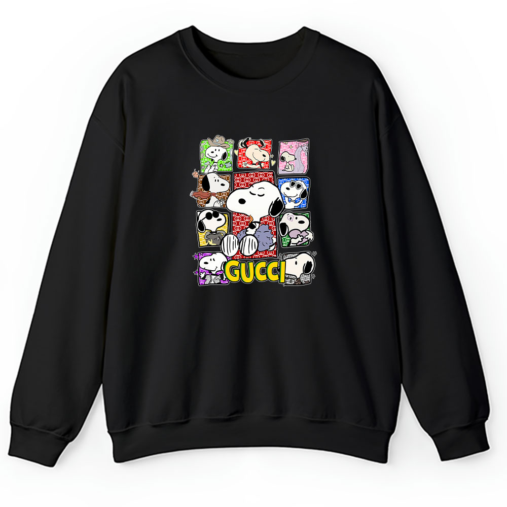 Snoopy Gucci Unisex Sweatshirt BTN7218
