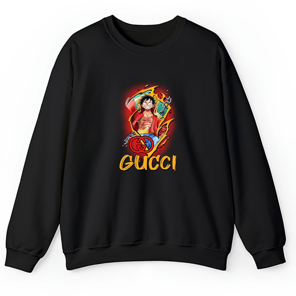 Monkey D Luffy One Piece Gucci Unisex Sweatshirt BTN7050