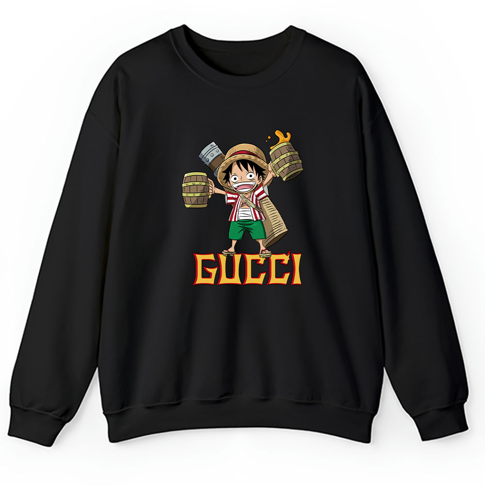 Monkey D Luffy One Piece Gucci Brand Unisex Sweatshirt BTN6562