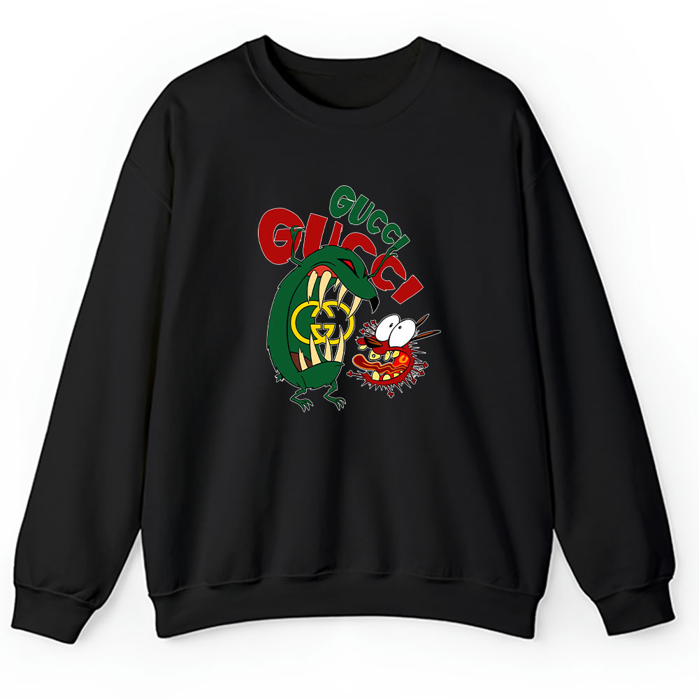 Courage The Cowardly Dog Gucci Brand Unisex Sweatshirt BTN6547