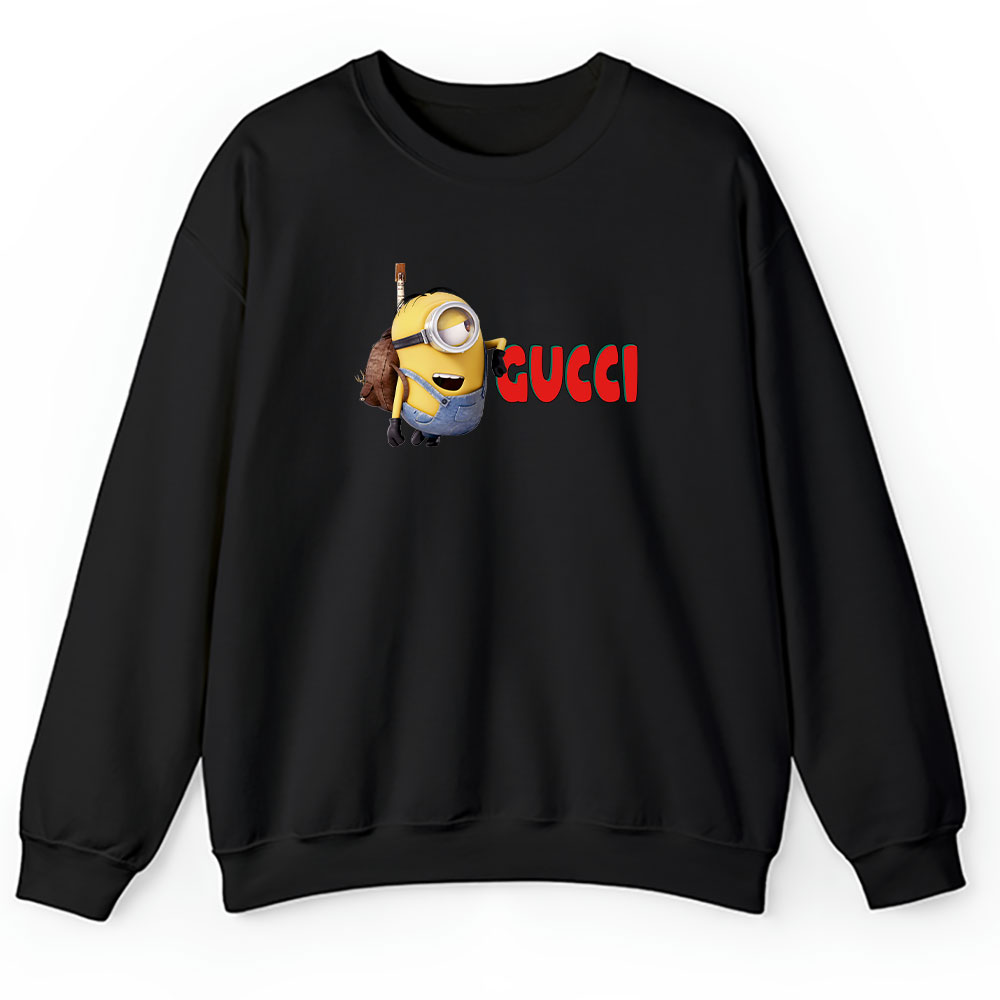Minions Despicable Me Gucci Brand Unisex Sweatshirt BTN6348