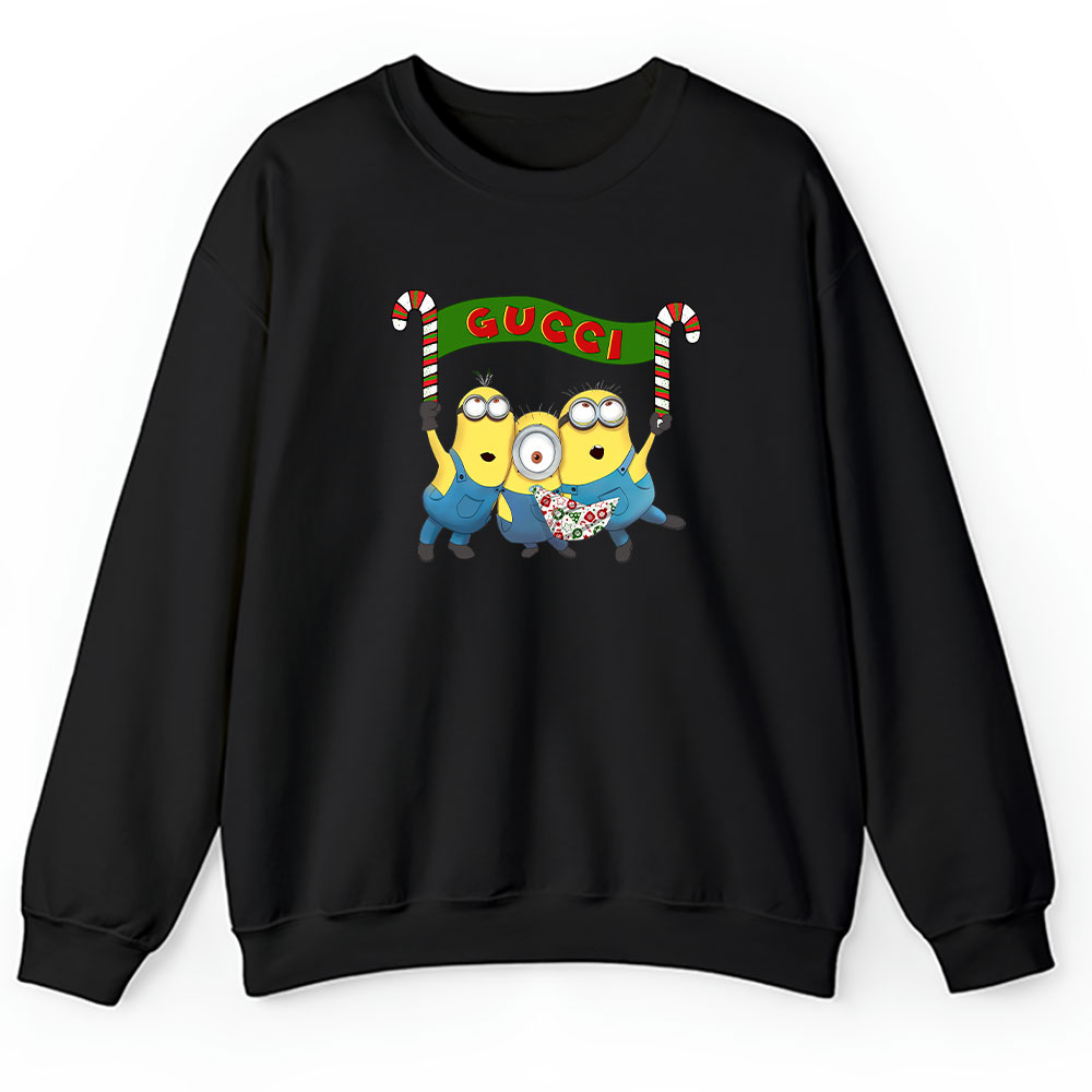 Minions Despicable Me Christmas Gucci Brand Unisex Sweatshirt BTN6327