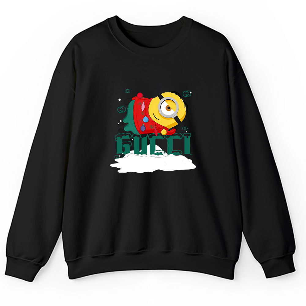 Minions Despicable Me Christmas Gucci Brand Unisex Sweatshirt BTN6329