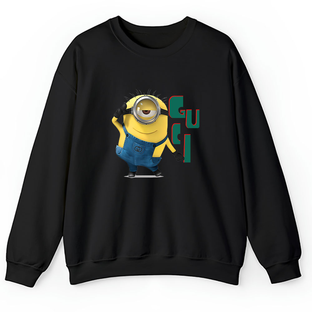 Minions Despicable Me Gucci Brand Unisex Sweatshirt BTN6344