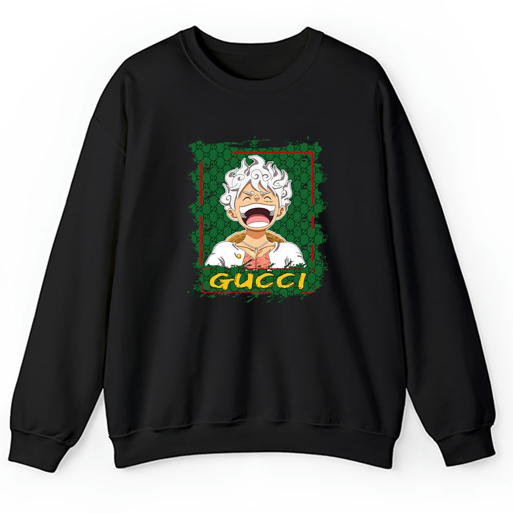 Monkey D Luffy Gear One Piece Gucci Brand Unisex Sweatshirt BTN6290