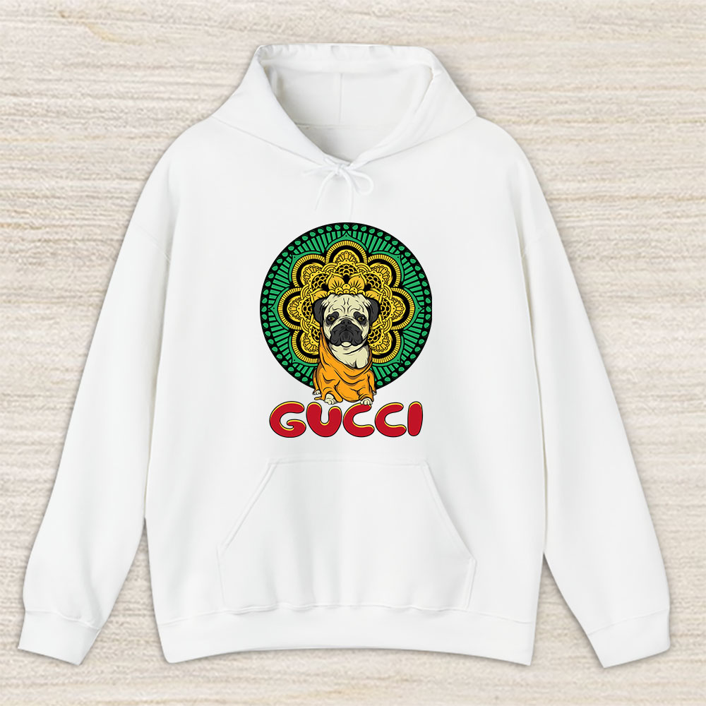 Cartoon Pug Dog Gucci Unisex Hoodie TAH5462