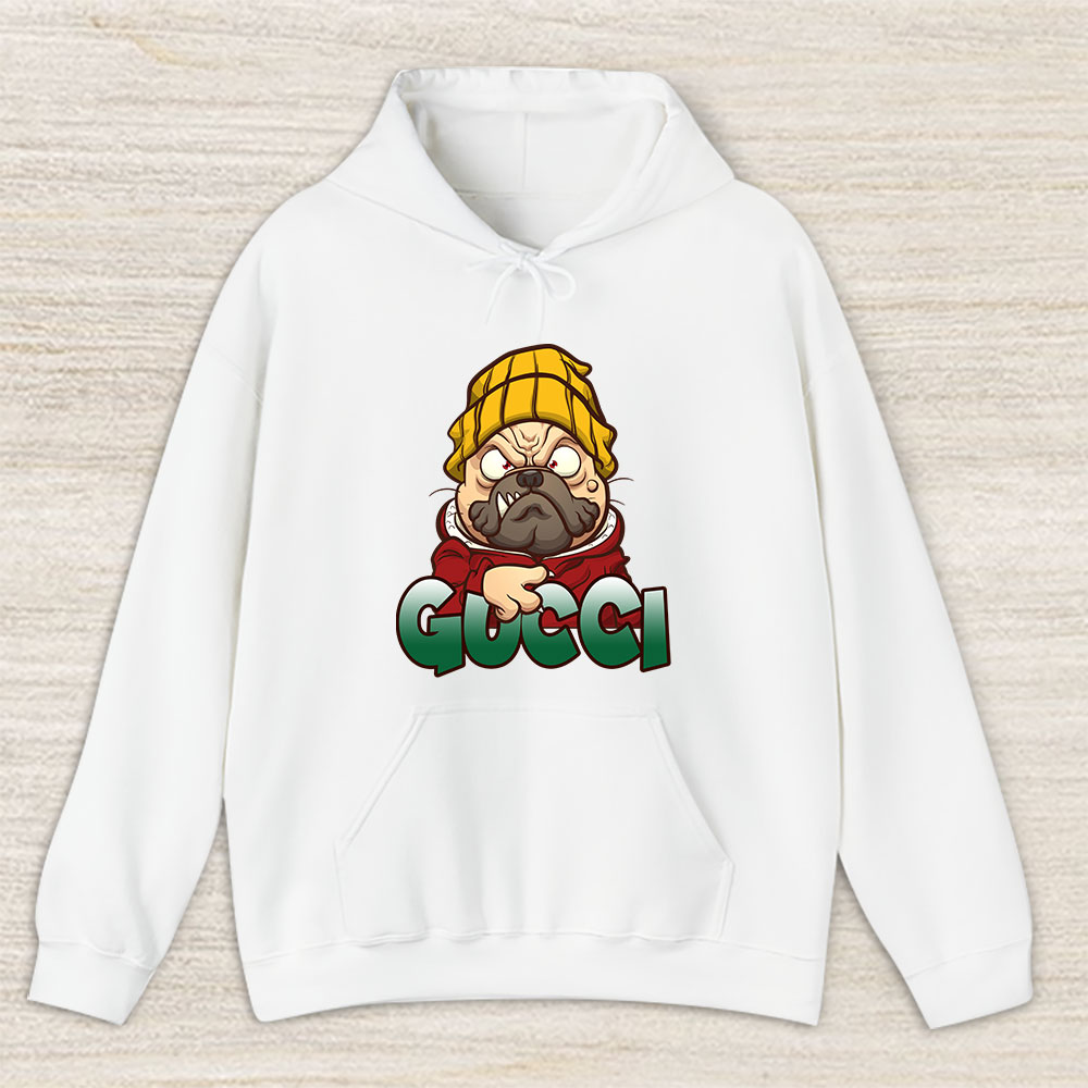 Cartoon Pug Dog Gucci Unisex Hoodie TAH5461