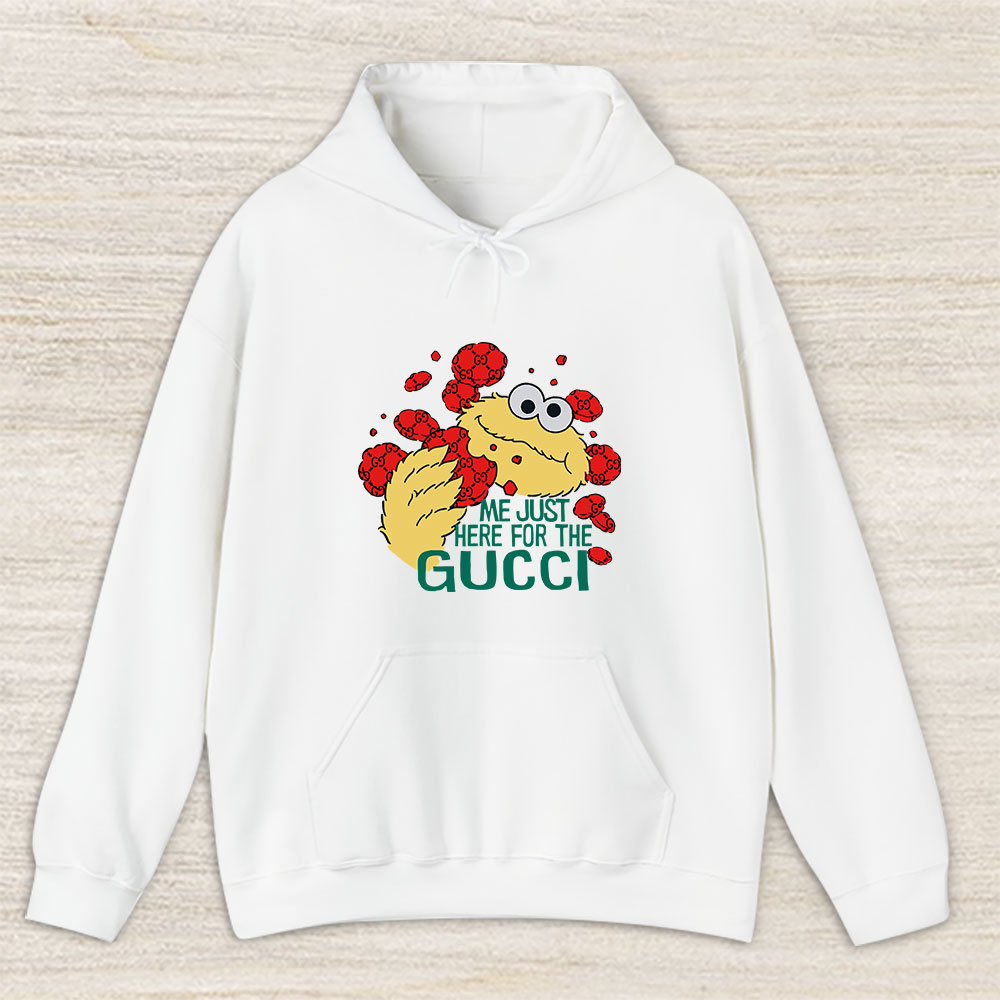 Cookie Monster Sesame Street Gucci Unisex Hoodie TAH5455