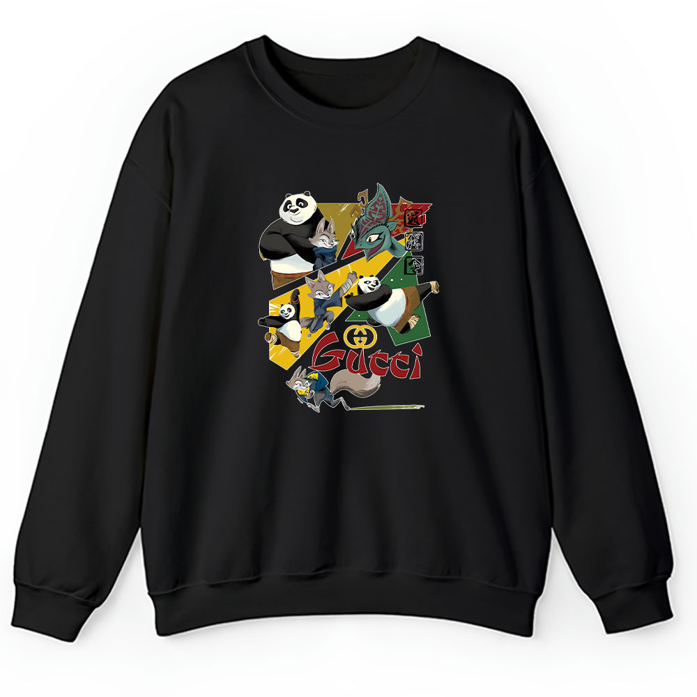 Kung Fu Panda Gucci Brand Unisex Sweatshirt BTN5511