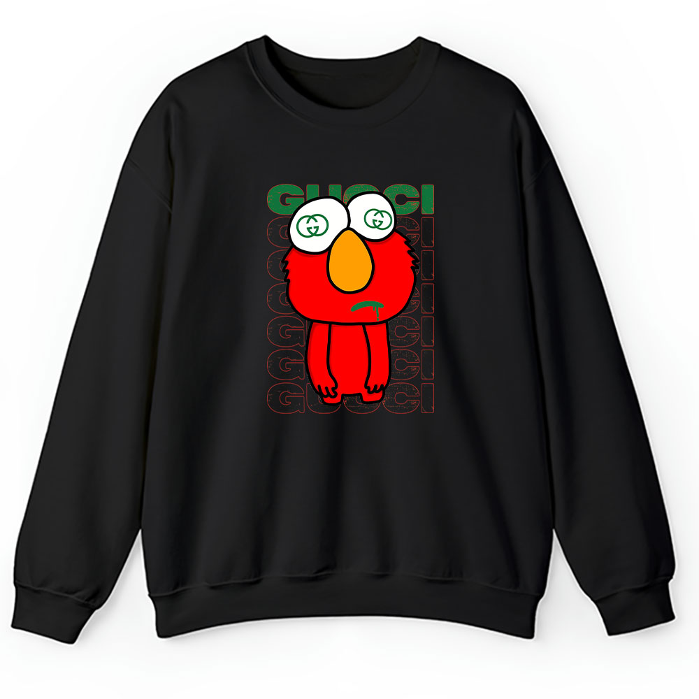 Elmo Sesame Street Gucci Brand Unisex Sweatshirt BTN5500