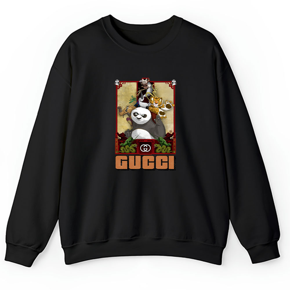 Kung Fu Panda Gucci Brand Unisex Sweatshirt BTN5510