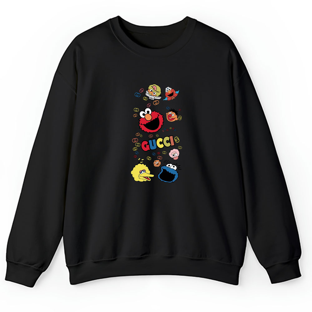 Elmo Sesame Street Gucci Brand Unisex Sweatshirt BTN5499