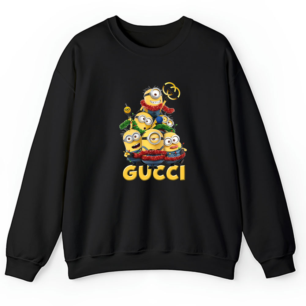 Minions Despicable Me Christmas Gucci Brand Unisex Sweatshirt BTN5524
