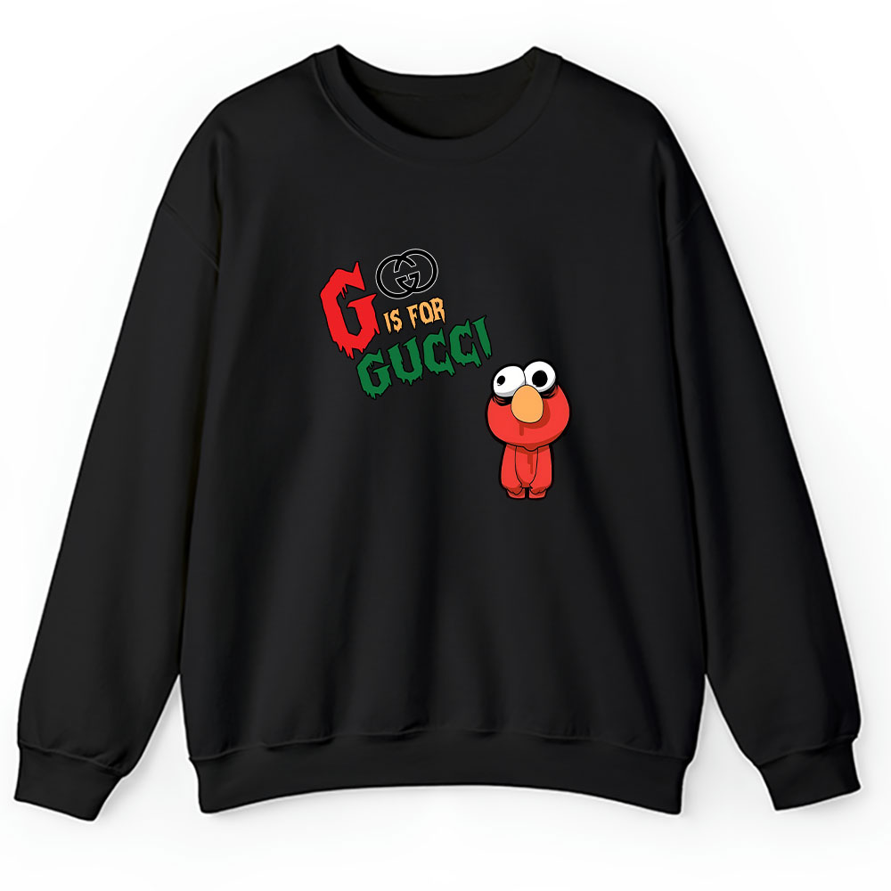Cookie Monster Sesame Street Gucci Brand Unisex Sweatshirt BTN5456