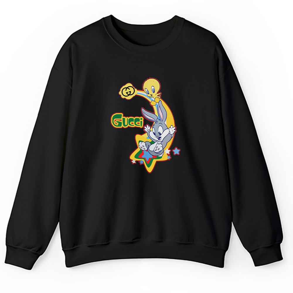 Bugs Bunny And Tweety Looney Tunes Gucci Brand Unisex Sweatshirt BTN5402
